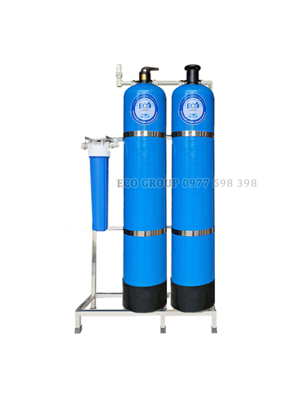 Hệ thống lọc nước E200 - VAN XẢ TAY (Lọc kim loại, carbon - Làm mềm, lọc canxi)