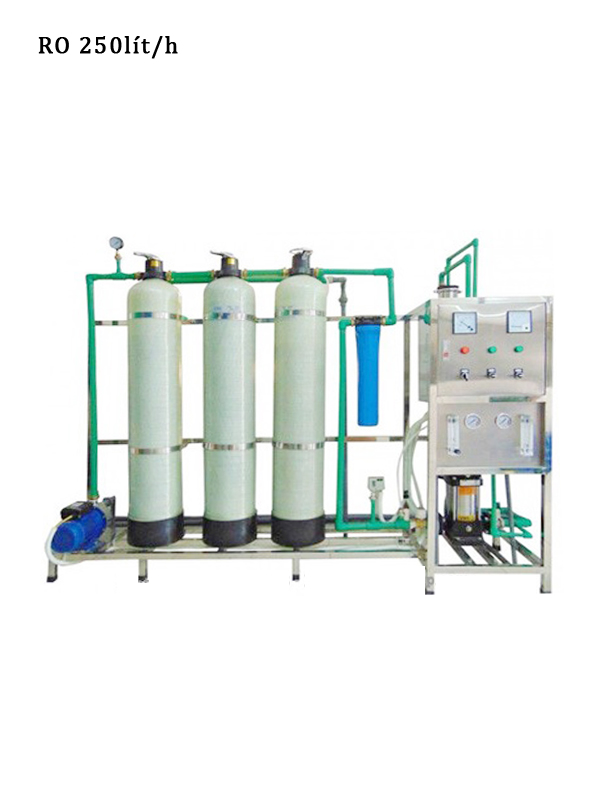 Hệ thống lọc nước tinh khiết RO công nghệp 250l/h - van cơ