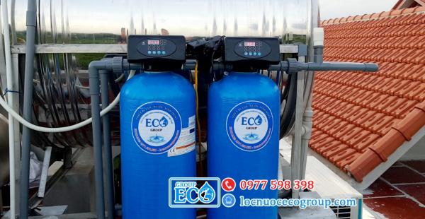 Hệ thống lọc nước ES02 - XẢ TỰ ĐỘNG (Lọc kim loại - Carbon)
