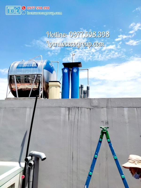Hệ thống lọc nước ES200 - XẢ TỰ ĐỘNG (Lọc kim loại, carbon - Làm mềm, lọc canxi)