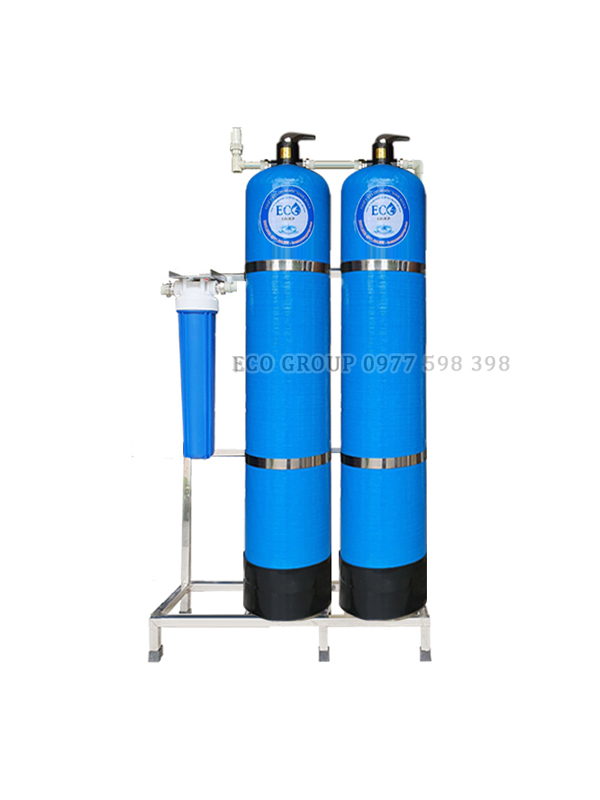 Hệ thống lọc nước E02 - VAN  XẢ TAY (Lọc kim loại - Carbon)