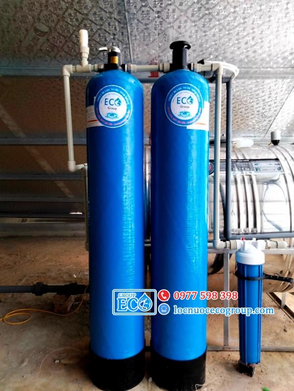 Hệ thống lọc nước E200 - VAN XẢ TAY (Lọc kim loại, carbon - Làm mềm, lọc canxi)